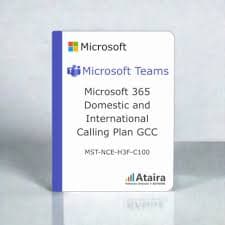 Microsoft Teams Domestic and International Calling Plan (NCE)